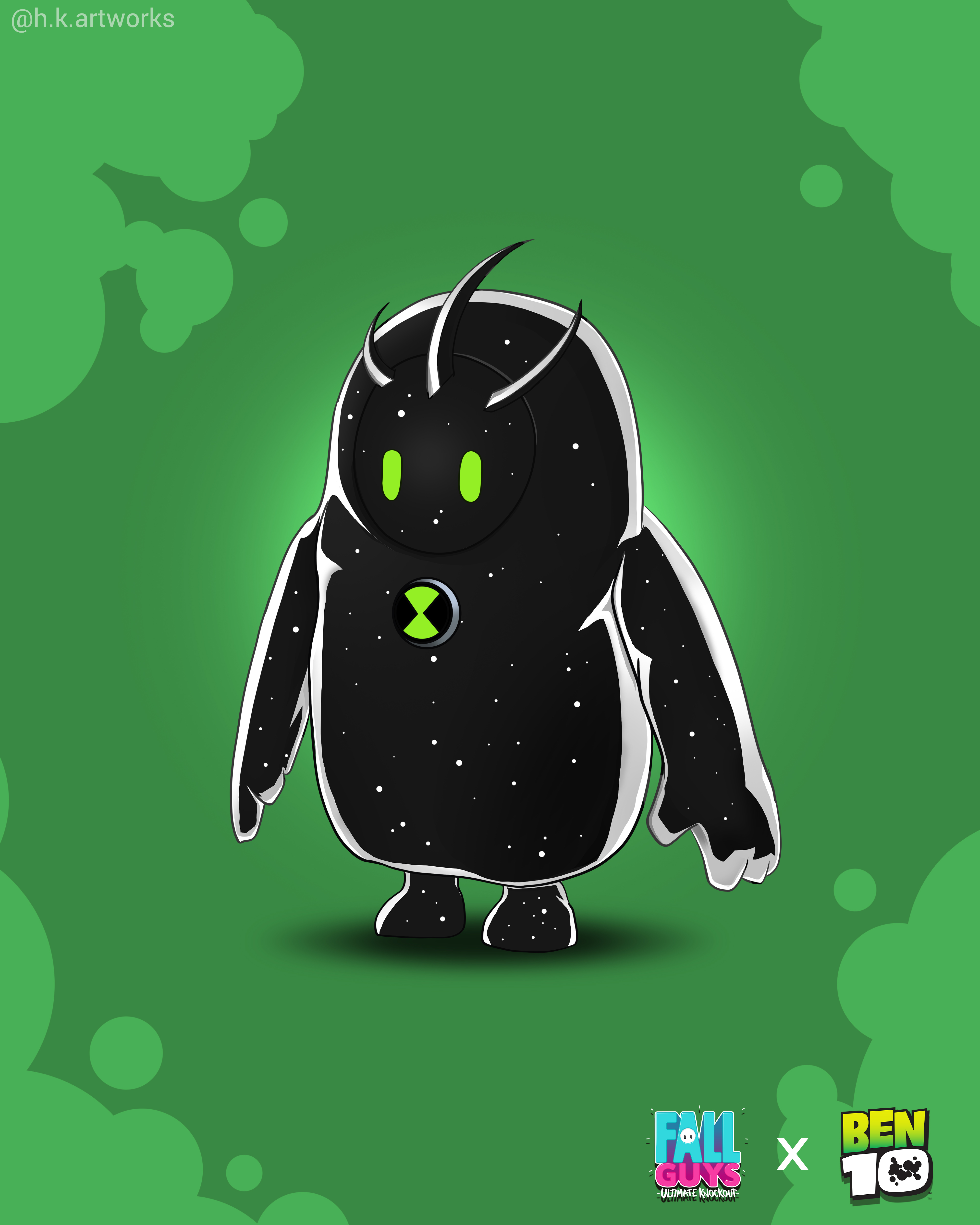 Ben 10 x Fall Guys game - 2